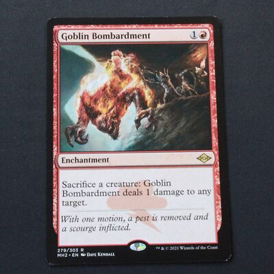 mtg cards like goblin bombardment Magic The Gathering - Modern Horizons 2 - Sacrifice a creature Goblin Bombardment 279 MTG Modern