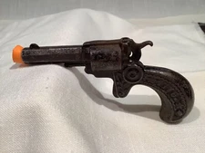 "1776-1876" CENTENNIAL IRON TOY CAP PISTOL GUN, BEST # S13, PGS. 128/129