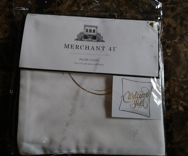 MERCHANT 41 PILLOW COVER NIP eBay