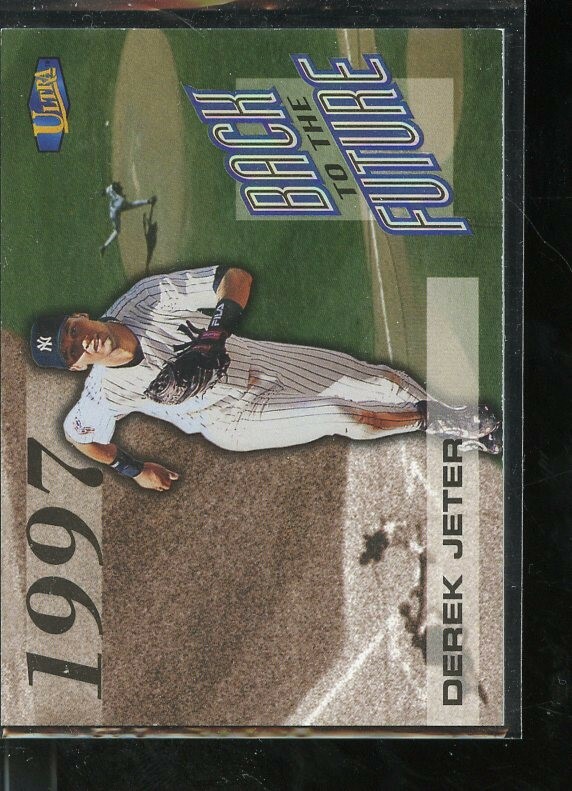 1997 FLEER ULTRA BACK TO THE FUTURE DEREK JETER MINT E011572