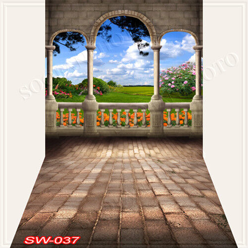 Outdoor 10'x20'Computer/Digital Vinyl Scenic Photo Backdrop Background SW037B88 - Photo 1 sur 2