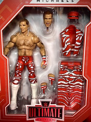 WWE フィギュア(マキシマム アグレッション)箱の全長約35cm 2022 WWE Ultimate Edition Fan Takeover: SHAWN MICHAELS (Survivor