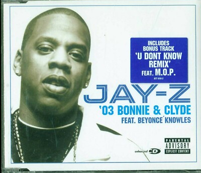 Jay-Z - '03 Bonnie And Clyde Feat. Beyonce Knowles 3 Tracks + Video Cd Ex
