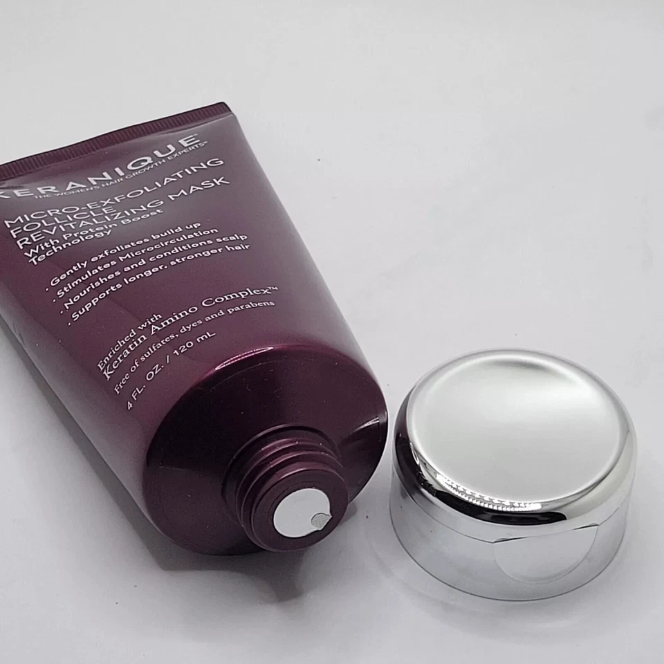 Mascarilla revitalizante folículo microexfoliante Keranique 4 OZ nueva envío gratuito Foto 2 de 3