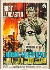 BIRDMAN OF ALCATRAZ ORIGINAL VINTAGE MOVIE POSTER BURT LANCASTER