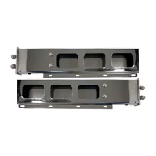 Fortpro 30" x 6" Spring Loaded Mud Flap Hanger Light Bar with Rectangular Light