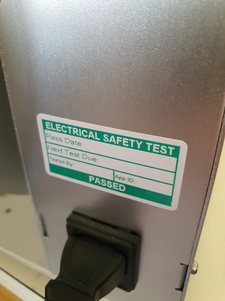 PAT Test Stickers PAT Testing Labels. 50 x25mm. PAT Test Labels. Appliance Test - Image 3 of 4