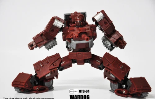 New Transform BadCube Ots-04 Wardog Warpath Mp Action Figure - Image 3 of 4
