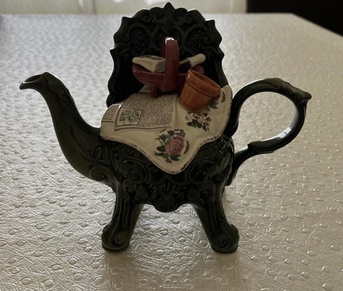 RARE! LARGE PORTMERION FIGURAL TEAPOT Limited Edition #3/99 CARDEW