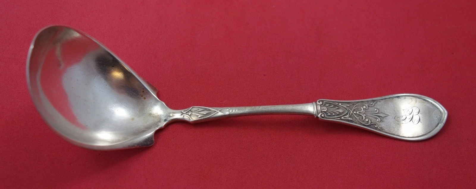Gem by Schulz & Fischer Sterling Silver Sauce Ladle Pointed 6 5/8" California