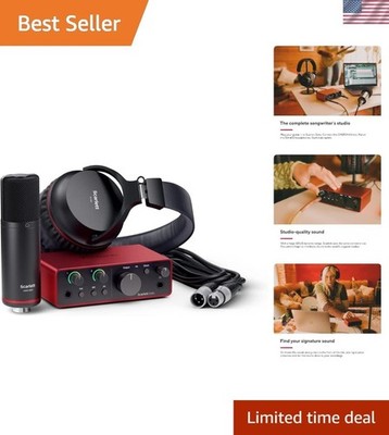 Solo Studio 4th Gen USB Audio Interface Bundle