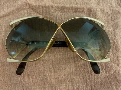 Christian Dior 2056 42 Sunglasses - Butterfly Style - 1980's Vintage 