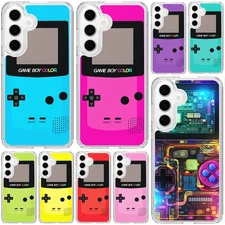 For Samsung Galaxy S25 FE/S24 FE/S23 FE Shockproof Bumper Case Cover+Glass-GM1