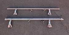 Vintage Quik-n-easy Roof Rack Cross Bars Gutter Rack California Usa With Extras Vintage Quik-n-easy Roof Rack Cross Bars Gutter Rack California Usa With Extras