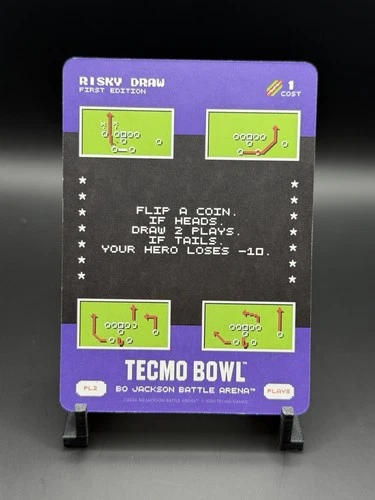Bo Jackson’s Battle Arena Tecmo Bowl Risky Draw PL2 SSP 🔥🔥