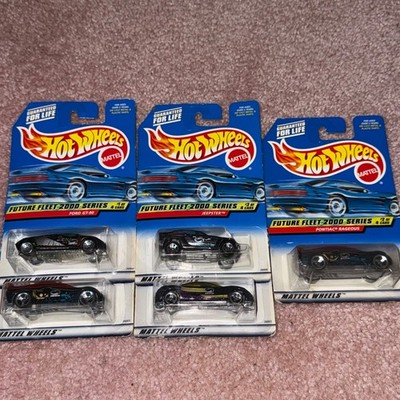 hot wheels future fleet 2000 series 1-4 plus 1 double