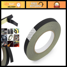 Black Electrical Fabric Tape 0.5in x 100ft Insulating Adhesive Heat Resistant fo