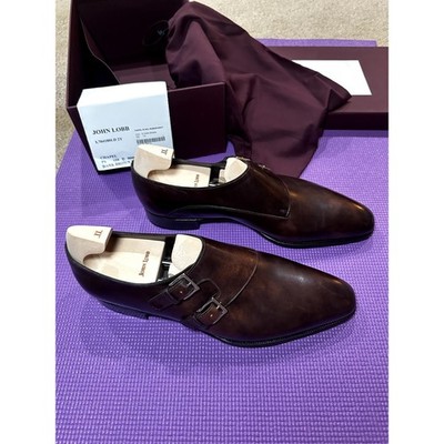 $2480 John Lobb Chapel Shoes NEW Dark Brown Museum Size 11  display picture 1