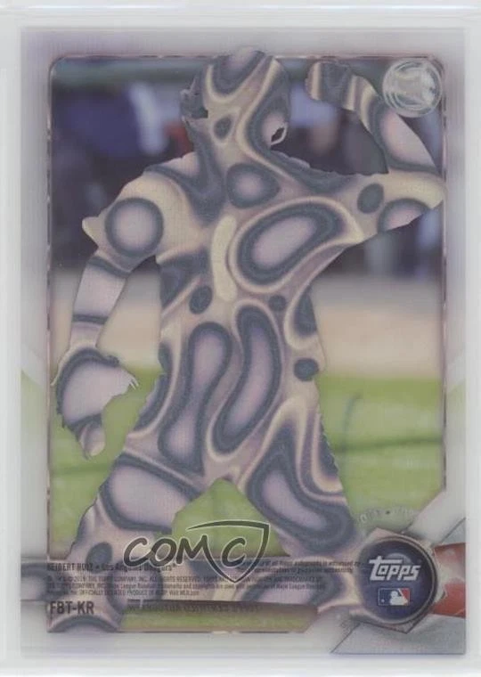 2018 Bowman High Tek 1st Bowman Tek Auto /99 Keibert Ruiz #FBT-KR Auto - Image 2 of 2