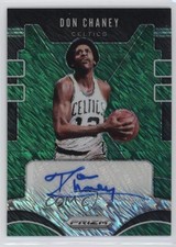 2019-20 Panini Prizm Signatures FOTL Green Shimmer 5/25 Don Chaney Auto 03ox
