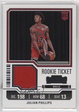 2023-24 Panini Contenders Rookie Ticket Swatches Julian Phillips #RTS-PHL 1m8f