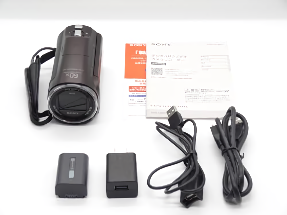 【ジャンク品】HDR-CX670 SONY HANDYCAM Sony Handycam HDR-CX670 Brown 25.1MP HD Camcorder Video Camera
