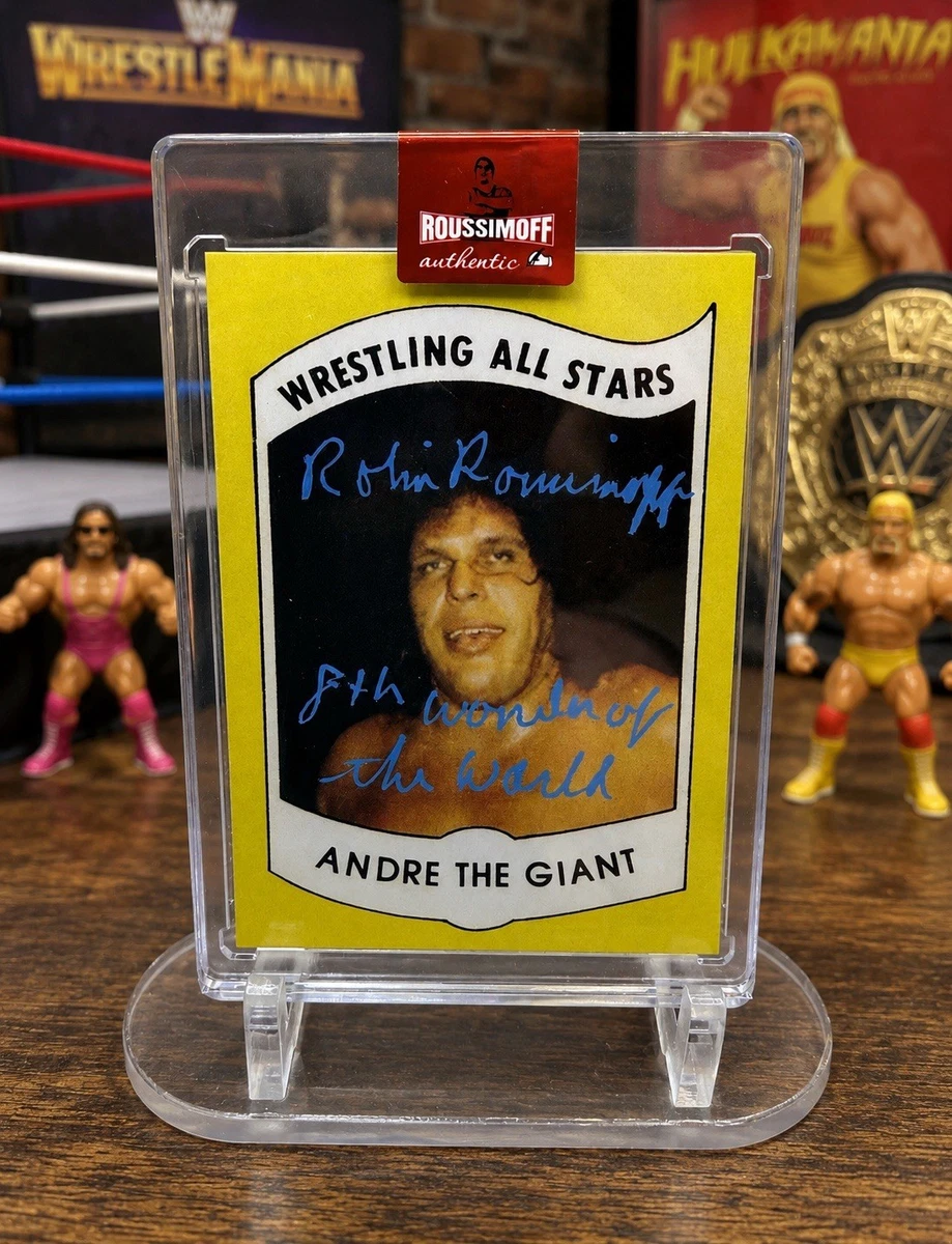 ANDRÉ the Giant Indiana Wrestling Trading Cards for sale | eBay