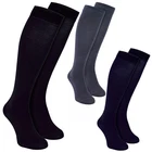 2 Pack Mens Extra Long Knee High Breathable Bamboo Socks