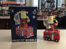 Blooper ATL Braves 2021 World Series Champions Fire Truck Celebration Bobblehead