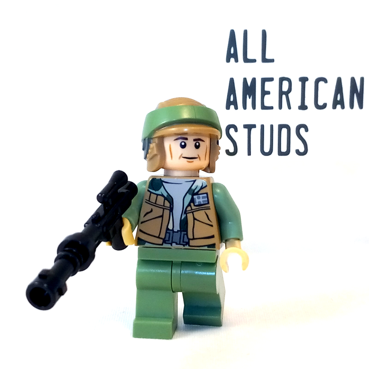 LEGO Star Wars Endor Rebel Commando Trooper Minifigure Ewok set 10236 9489