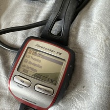 Garmin Forerunner 305 GPS Orologio da corsa compreso di caricatore 