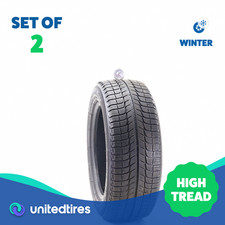 Set Of 2 Used 21555r16 Michelin X-ice Xi3 97h - 932 Set Of 2 Used 21555r16 Michelin X-ice Xi3 97h - 932