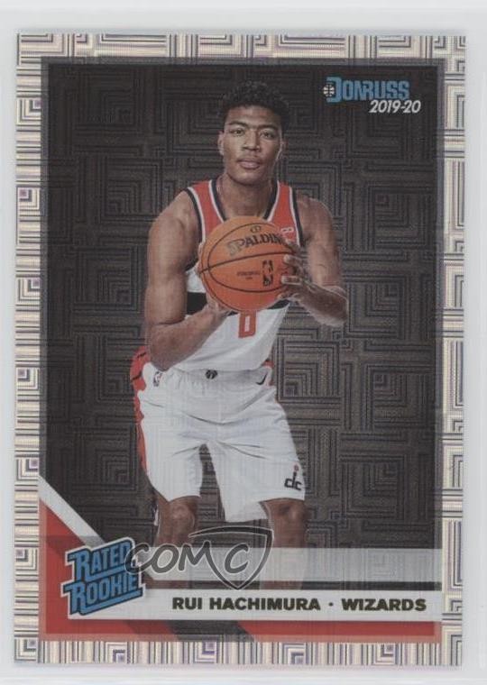 2019-20 Panini Donruss Rated Rookie Infinite Rui Hachimura #208 ze1