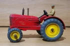 Vintage Dinky Toys 27a Massey-Harris Tractor with Metal Driver farm vehicle #3