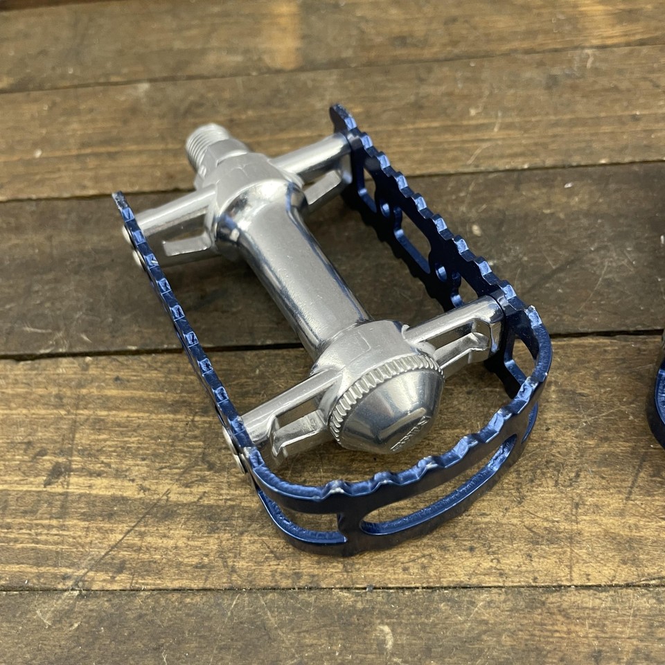 Telaio Mbk Booster Pedali Piatti MKS BM-7 In Lega Per Bici - Filetto 9/16", Stile Old School Per BMX E MTB Pedali Bici MKS BM-7 - Foto 7