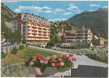 COURMAYEUR - AOSTA - ENTRANCE TO THE VILLAGE - TRAVEL 1963 -38221-