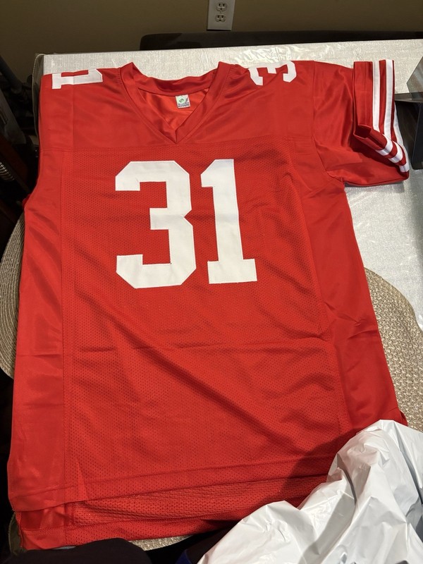 Whitner Autographed Football Jersey #31 Beckett Authenticated Original