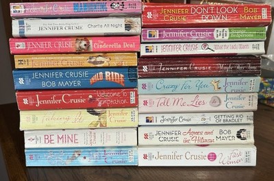 18 Jennifer Cruise Romance Paperback PB Books ~ All The BEST!