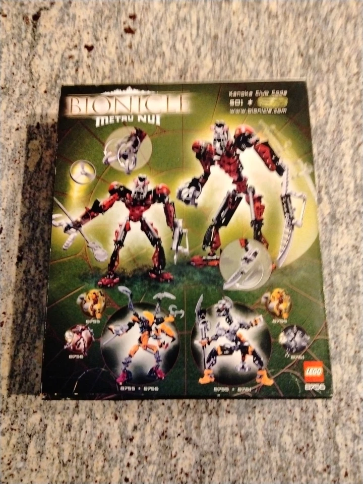 LEGO 8756 Bionicle Sidorak NUEVO SELLADO DE FÁBRICA 2004 Foto 2 de 4