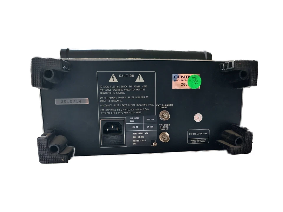 Hitachi Oscilloscope V-665A 60 MHz - Image 2 of 2