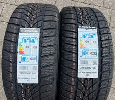 2 x 225/50R17 94H Winterreifen Dunlop Winter Sport 4D Runflat 2020
