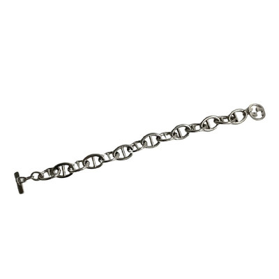 Gucci Silver Anchor Chain Bracelet Tom Ford Era Metal GG Gucci Silver Anchor Chain Bracelet Tom Ford Era Metal GG