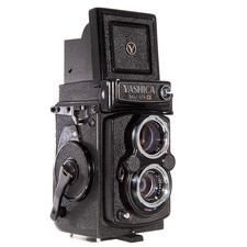 Yashica Mat 124 G mit Box, Original Case, Gegenlichtblende und Anleitung