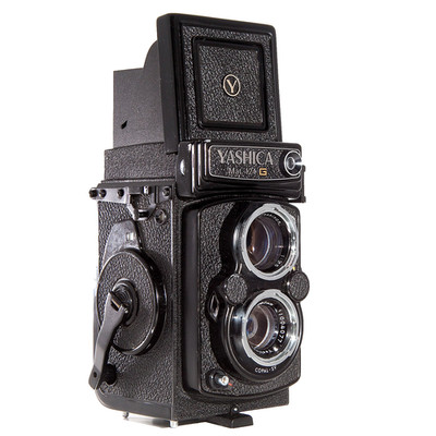 Yashica Mat 124 G mit Box, Original Case, Gegenlichtblende und Anleitung