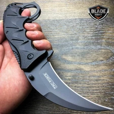 8" TAC FORCE KARAMBIT SPRING ASSISTED FOLDING TACTICAL POCKET KNIFE Combat