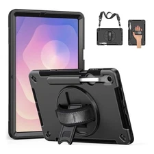 Case for Galaxy Tab S11 11-inch 2025 with Shockproof & 360° Rotating Kickstand