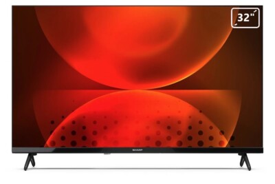 Fernsehen Smart TV Sharp 32 '' LED HD DVB-T2 HDMI Android 32FH2EA Frameless Black