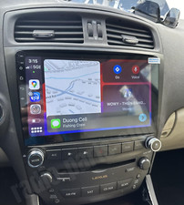 Apple Carplay For Lexus Is250 Is350 2006-2012 Android 15 Car Stereo Radio Gps Bt