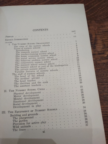 Nursery School Procedure by Josephine Scott & Marion Mattson 1929 HC - Imagen 6 de 12