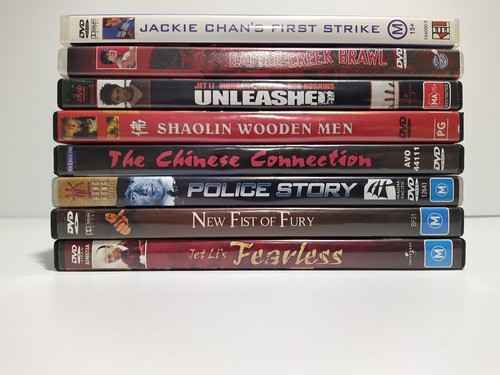 Jackie Chan Dvds Bundle Of 8 Including Jet Li Excellent Condition - Picture 3 of 5